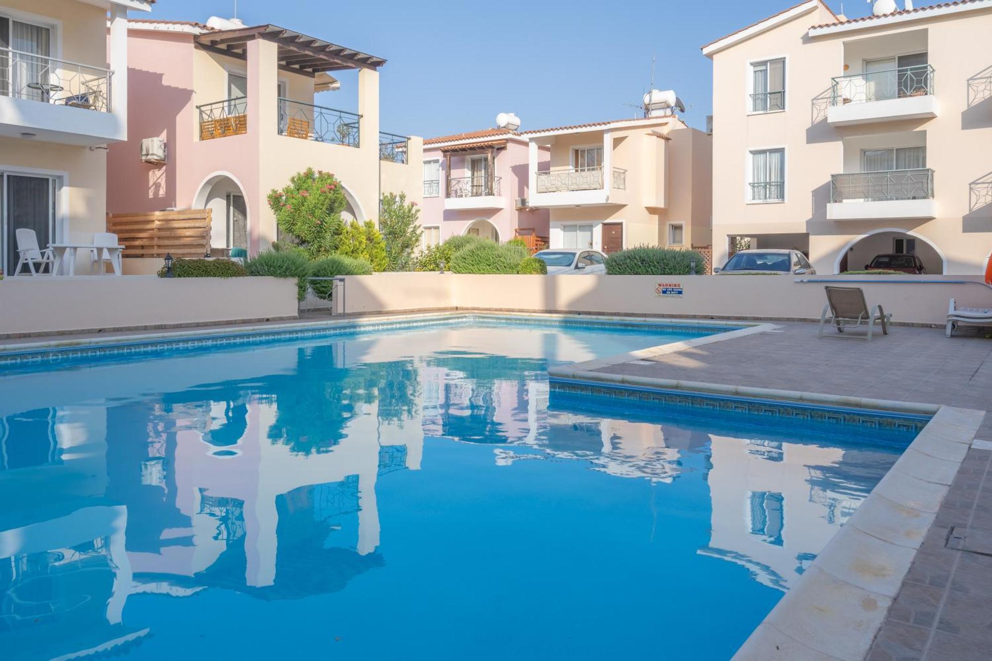 Ferienwohnung Limnos Gardens Paphos Exterior foto